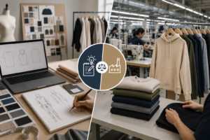 OEM vs ODM clothing manufacturing comparison for custom clothing brands in India
